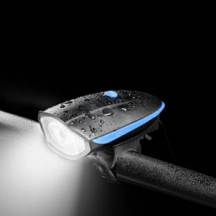 Fitness Scout USB Rechargeable Cycle Led Light, Cycle Light with Horn Rechargeable LED Front Light