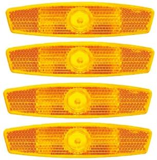 CYCLOWN 4 PCS FRONT & REAR CYCLE REFLECTOR LIGHT LED Front Rear Light Combo