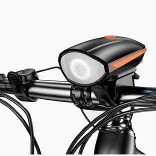 THE MORNING PLAY Rechargeable cycle Super Bright Light & Bell Horn with 140 DB High Sound LED Front Light