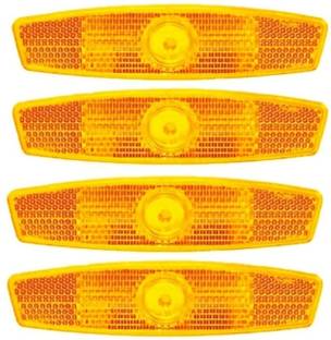 CYCLOWN COOL & SHININGFUL 4 PCS FRONT & REAR CYCLE REFLECTOR LIGHT FO SAFETY RIDE. LED Front Rear Light Combo