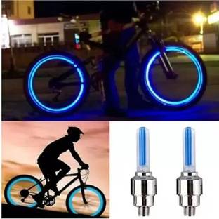HighRider Tyre Valve Light for Cycle/Bike/Car (Blue) LED Wheel Reflectors