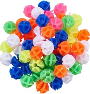 NEEMO 220 Pieces Bicycle Spoke Beads Bicycle Wheel Spokes Beads Halogen Wheel Reflectors