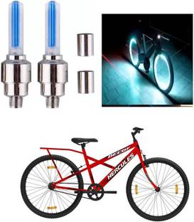 E-Shoppe Cycle Steel, Plastic Tyre Valve Cap For Hercules Decoy IC LED Wheel Reflectors