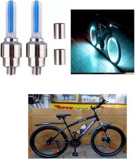 E-Shoppe Cycle Steel, Plastic Tyre Valve Cap For SILK DEW LED Wheel Reflectors
