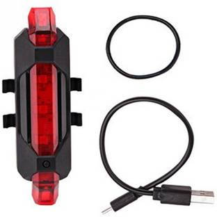 Modinity Bicycle LED Head Light USB Rechargeable Light Cycling Lamp Head Light Tail Light LED Wheel Reflectors