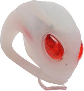 FUTABA Alien Head Design Bicycle Led Light - White- Pack of Two LED Front Light