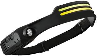 amiciVision Type-C Rechargeable Head-Light with Motion Sensor 4 Light Modes for Running LED Headlamp