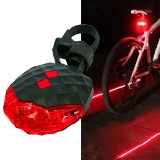 Akp Bicycle Tail with Laser | Waterproof Cycle Back Flash | LED Rear Break Light LED Rear Break Light