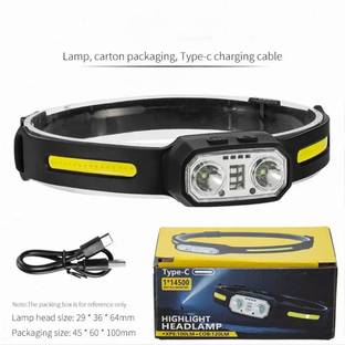 EDBIRET Portable LED Running Headlight Waterproof Super Bright Mini COB Headlamp LED Headlamp