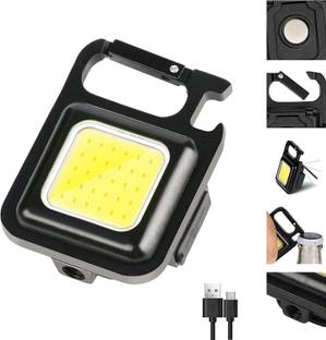 GVJ TRADERS Multifunction Keychain Led Light with Bottle Opener, Magnetic Base and LED Front Light