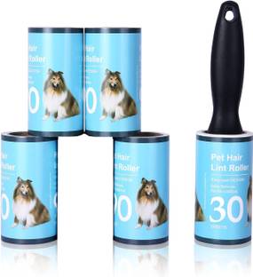 RENESMEE Lint Rollers for Pet Hair Sticky, 1 Handle with 5 Refills, 150 Total Sheets Lint Roller
