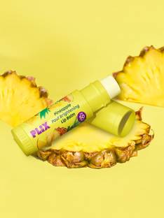 The Plant Fix Plix Pineapple Brightening Lip Balm with SPF 50 | Kojic Acid & Vitamin C Pineapple