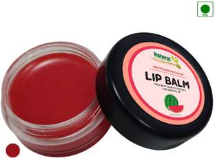 Natural Health and Herbal Products Red Water-Melon Lip Balm: Flavorful Protection for Your Lips SPF Protection Water Melon