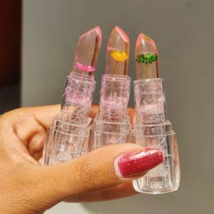 manasona Korean Lipstick Combo Waterproof Flower Matte Lipstick Jelly Color Changing CANDY