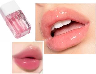HUZURLU Moisturizing Lip Oil Gloss Transparent Plumping Lip Gloss Fruit