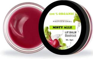 MISTY ALLE BEETROOT EXTRACT LIP BALM PACK OF 1 BEETROOT