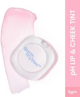 Earth Rhythm Lip & Cheek Glass Tint with Vitamin E Long-lasting, Highly Blendable, Non Greasy pH Activated