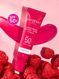 Dot & Key Ceramide&Peptide Barrier Repair Lip Balm Spf ,For Normal Skin|Plush Pink Cherry