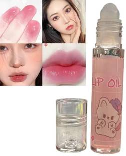 AMOSFIA Roll-On Lip Oil for Soft and Smooth Lips Multicolor