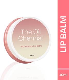 The Oil Chemist Strawberry Lip Balm For Dry, Pigmented Lips Strawberry
