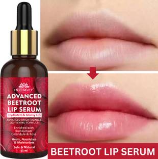 INTIMIFY Beetroot Lip Serum For Brightening, Ideal For Dry & Pigmented Lips NA