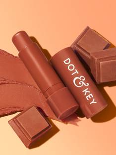 Dot & Key Barrier Repair Hydrating Lip Balm SPF 50 Soft Tinted | Cocoa Nude Chocolate