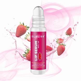 ELIBLISS Strawberry Lip Serum for Lip Shine, Glossy,Soft with Moisturizer for Men & Women Strawberry