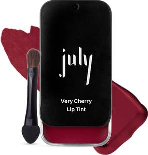 July Very Cherry Lip & Cheek Tint | 3in1 Tint for Lips | Cheeks & Eyelids | SPF 15 | Very Cherry