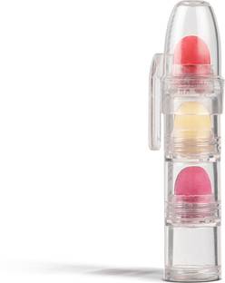 Organic Harvest 3-in-1 Lip Balm| For Women & Men Hibiscus, Lily, Coffee