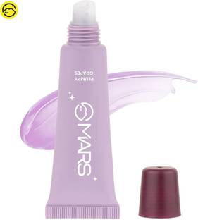 MARS Lippy Top Hydrating Lip Gel | Nourished With Vitamin-E & Shea Butter, 01-PLUMPY GRAPES