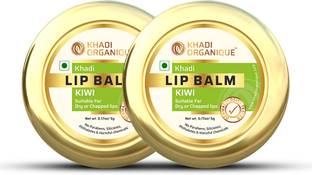 khadi ORGANIQUE Kiwi Lip Balm No Chemicals 100 % Organique 5 gm Kiwi
