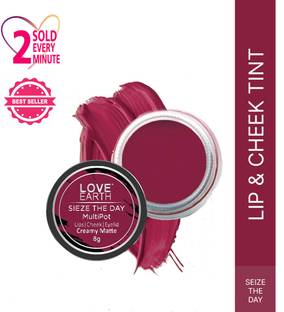 LOVE EARTH Multipot-Sieze The Day Lip Tint For Lips, Eyelids & Cheeks chocolate vanilla