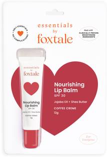 Foxtale Essentials Coffee Creme Nourishing Lip Balm with SPF 30 - 12g Coffee Creme
