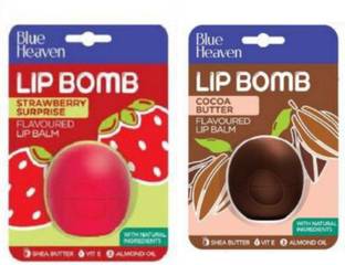 BLUE HEAVEN LIP BOMB (strawberry surprise and cocoa butter) 1