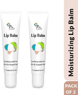 Fixderma Lip Balm with Vitamin C & E, Hydrates & Nourishes Dark, Dry, Chapped lips Fruit