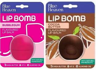 BLUE HEAVEN Flavoured Lip Bubble Gum & Cocoa Butter Bubble Gum, Coco Butter