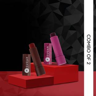 SUGAR Cosmetics Tipsy Lips Moisturizing Balm 04 L.I.I.T & 07 Bramble