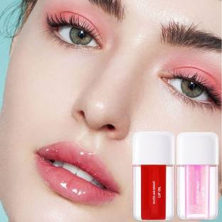 GFSU - GO FOR SOMETHING UNIQUE Mini Lip Gloss Kit, Lip Care Hydrating Lip Gloss STRAWBERRY FRUIT