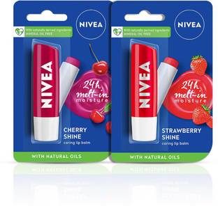 NIVEA Fruity Shine Strawberry, Cherry
