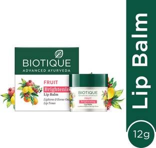 BIOTIQUE Brightening Lip Balm (Fruit Lip Balm) Fruity