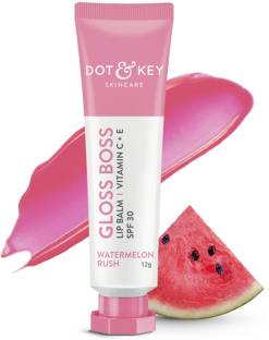 Dot & Key Gloss Tinted Lip Balm SPF 30 I Vitamin C + E I Watermelon