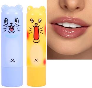 WECHARMERZ Magic Cute Color Changing Lips Balm Moisturize Colorless Fruits