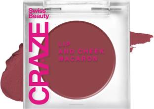 SWISS BEAUTY Craze Lip and Cheek Macaron Strawberry Crash