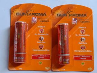 Sunkroma Lip balm SPF 15 (Pack of 2) Mint