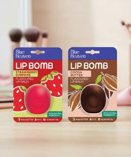 BLUE HEAVEN LIP BOMB (strawberry surprise and cocoa butter) 1