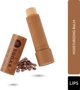 SUGAR Cosmetics Tipsy Lip Balm - Long Lasting Moisturization with Shea Butter and SPF Protection 05 Irish Coffee