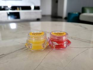 VEDAVATIENTERPRISE Sona Strawberry & Green Apple Lip Balm Combo | Herbal & Handmade Pineapple, Strawberry