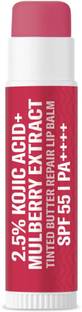 Bake Mulberry Lip Balm with Kojic Acid and SPF 55 PA++++ for Pigmented & Dark Lips Beetroot