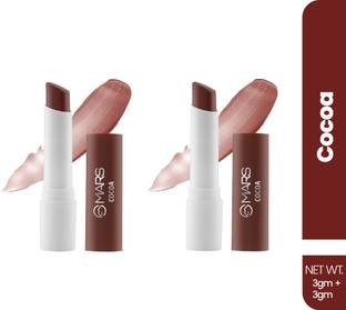 MARS Aqua Splash Tinted Lip Balm Enriched with Shea Butter| Non-Sticky & Moisturizing (COCOA)
