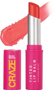 SWISS BEAUTY Craze Tinted Lip Balm Cherry Crush